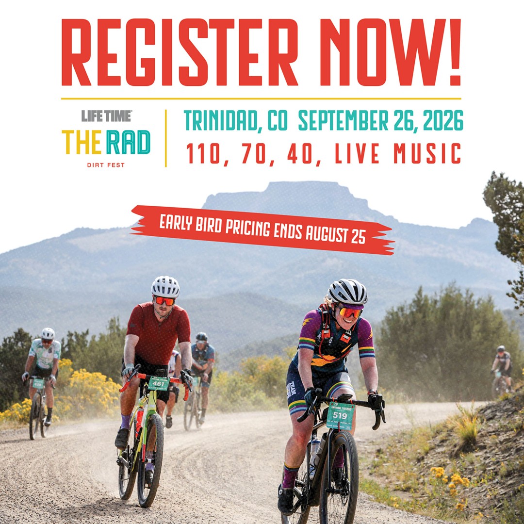 Rad Dirt Fest Trinidad Colorado book your  stay at the Maple House room for bikes and the crew